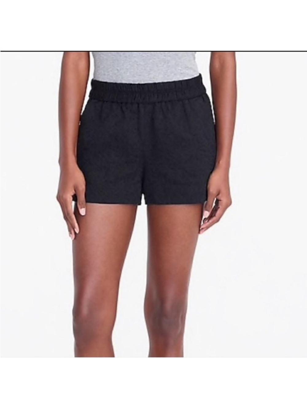 J. Crew 3" Floral Jacquard Boardwalk Pull-On Short